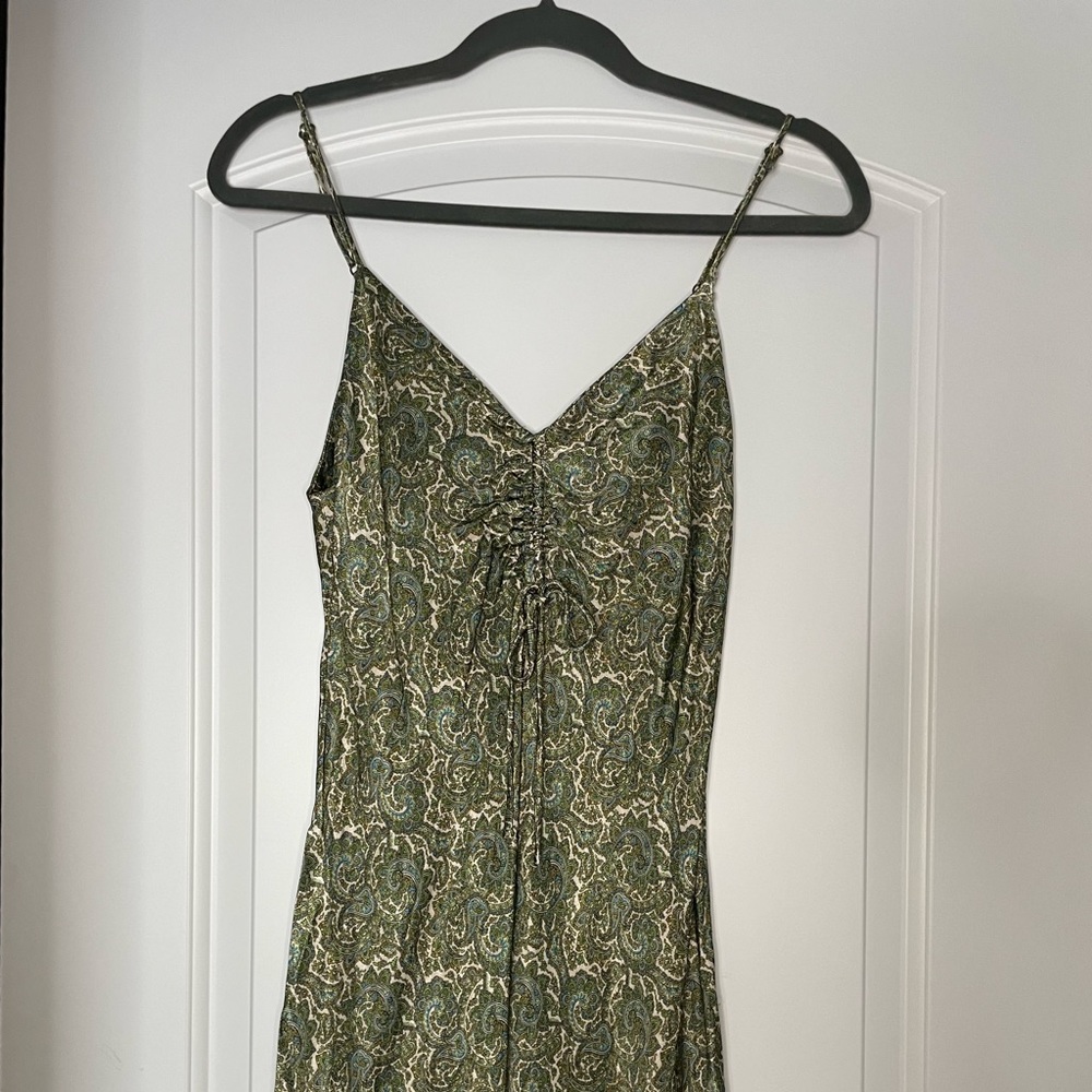 Satin dress from Zara. Size small. Great condition.